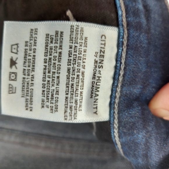 Citizens of Humanity Agnes Mid Rise Slim Straight in Midnight Blue - Picture 8 of 9